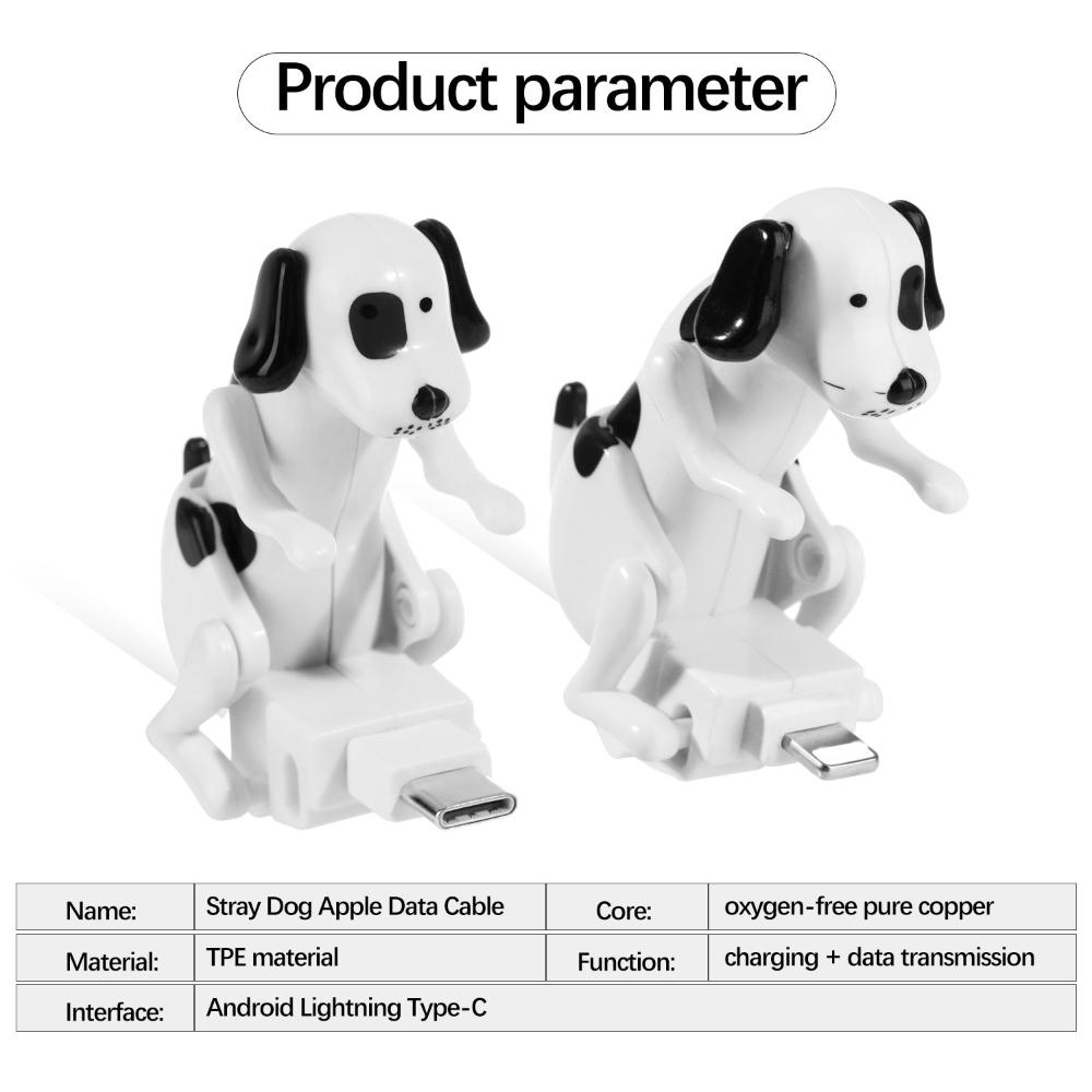 Для Apple Spot Игрушка для собаки Для Android Зарядный кабель USB-кабель Зарядное устройство Кабель для быстрой зарядки Бездомная собака