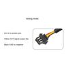 DIDI Water Flow Sensor Hall Flow Meter 1 Inch External Wire Copper Water Flow Sensor Turbine Flow Meter