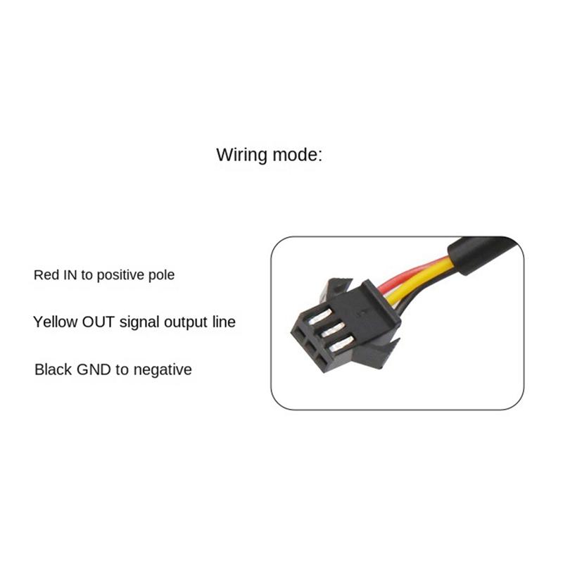 DIDI Water Flow Sensor Hall Flow Meter 1 Inch External Wire Copper Water Flow Sensor Turbine Flow Meter