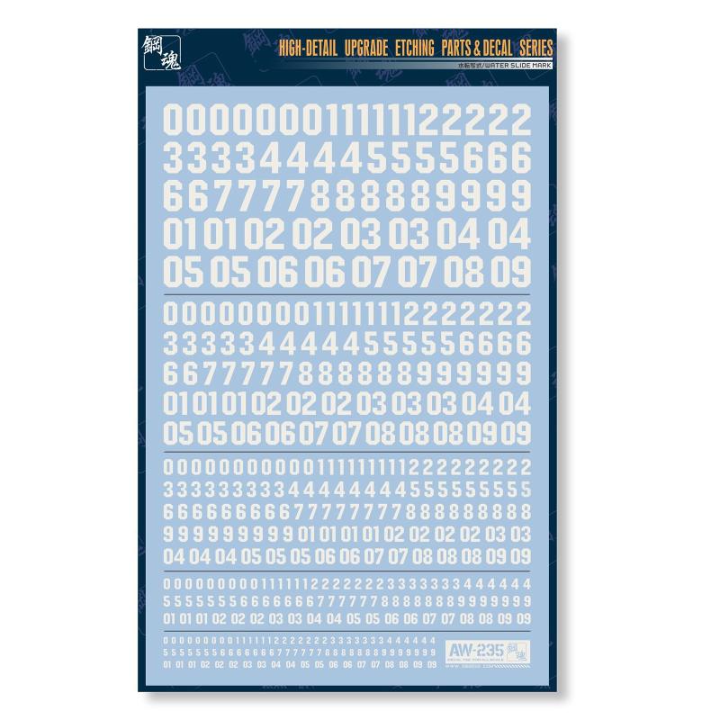 Number Letter Water Decal Stickers Clear Print Removable Multiple Patterns for Wedding Party Decor DIY Art Projects