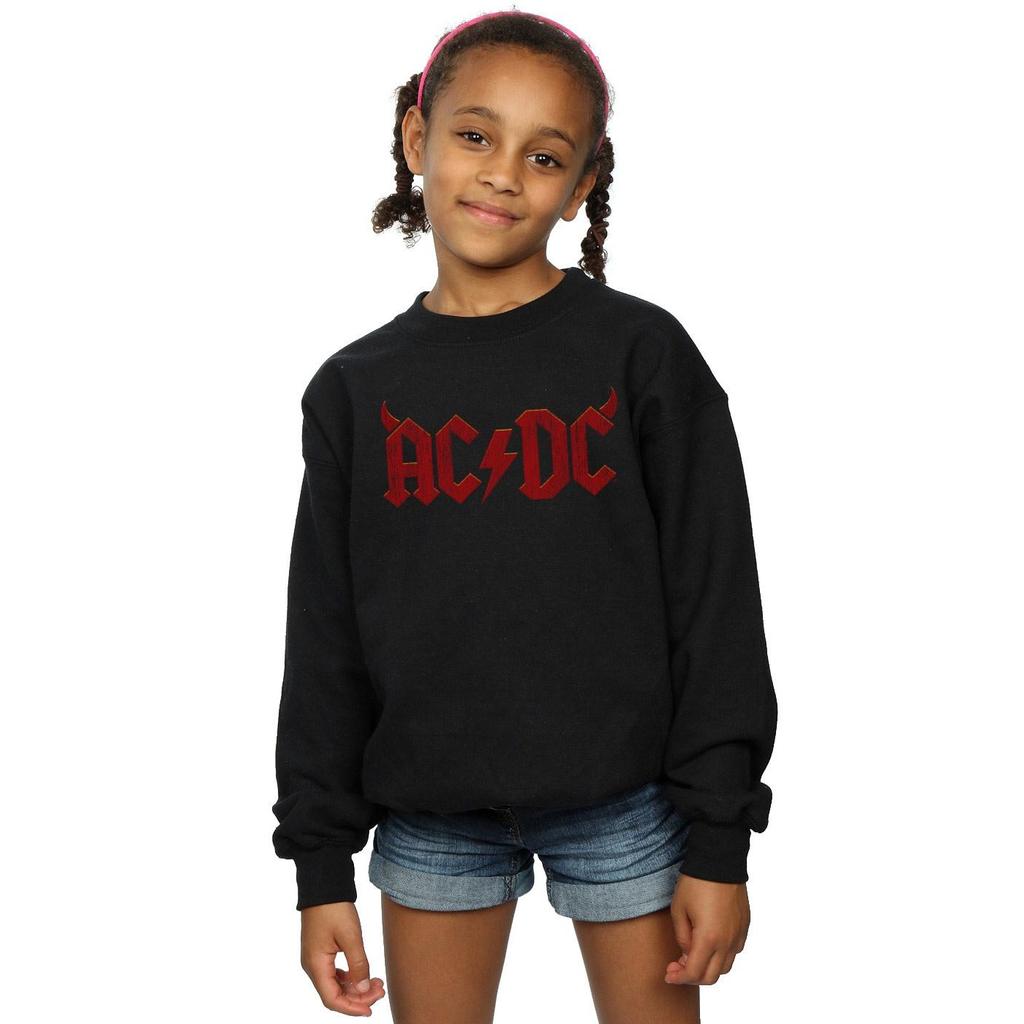 AC/DC Girls Horns Logo Sweatshirt
