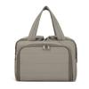 Travel toiletry bag with wide opening, fluffy makeup bag, storage pouch, toiletry set organizer, portable handbag