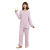Пижама Vulcanodon Свободный и Мягкий Фиолетово-Белый Комплект Женский Размер XL, Посадка, Тонкий, Удобный, Влагоотводящий, Дышащий, Быстросохнущий,