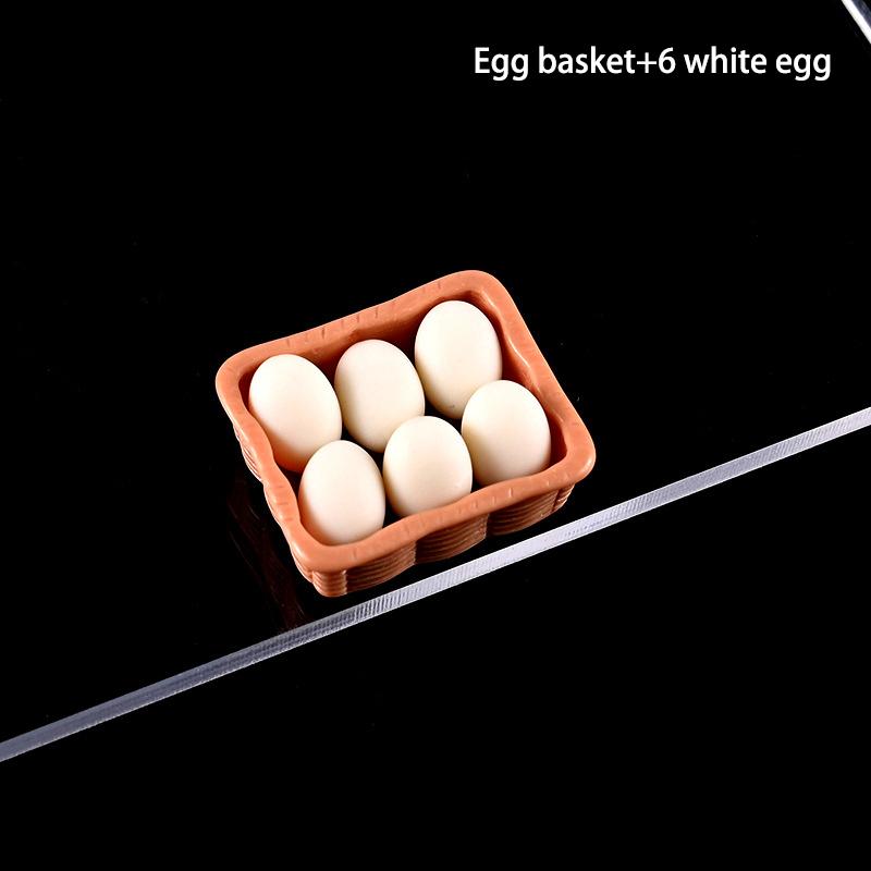 1/12 кукольный домик, имитация подноса для яиц, модель кукольного домика, мини-кухонные украшения, аксессуары для кукольного дома, игрушки для ролевых игр