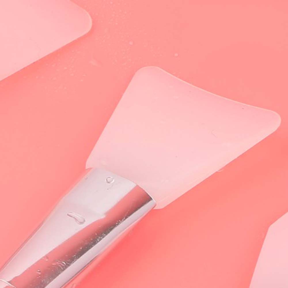 Reusable DIY Home Salon Makeup Brush Silicone Mask Brush Facial Mud Mixing Brush Skin Care Tools