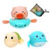 By Comes with Storage Teresa Bath Toys for Boys and Animal No Set [Recommended Experts, Net] Toy, Babies, Girls, Gifts, Pig, Whale, Turtle, Batteries,