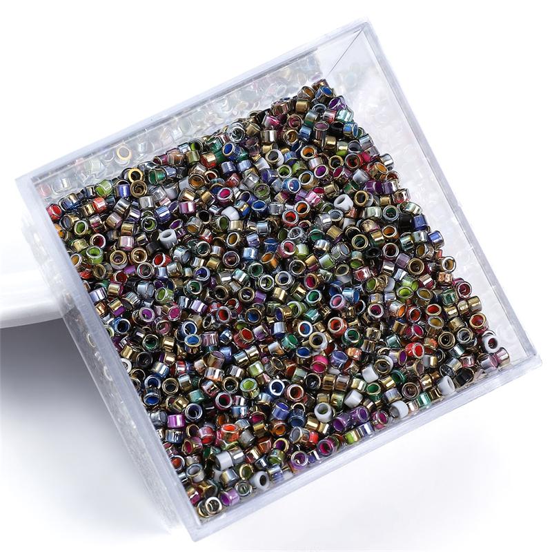 10/450 г 750/32000 шт. 2,5 мм стеклянный бисер металлический бисер для DIY ювелирных изделий аксессуары для шитья