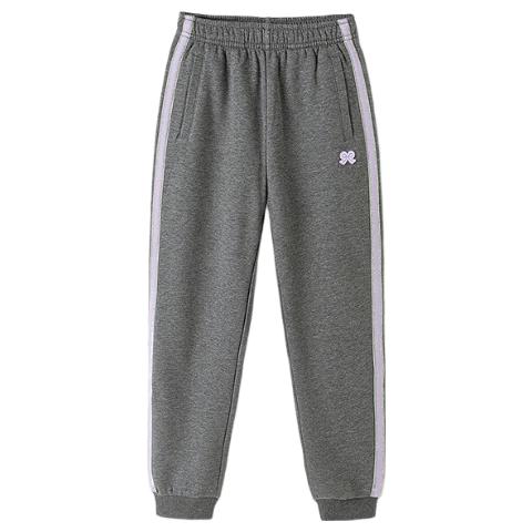 Balabala Girls Fleece-Lined Pants 2025 Autumn Winter New Children's Casual Sports Warm Jogger Pants