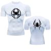 Men's Compression Shirt Fitness Sport Running Tight Gym TShirts Athletic Workout Quick Dry Tops Tee Summer Sweat Absorbing Tight Fit