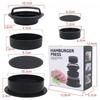 Round Hamburger Burger Press Beef Grill Food-Grade ABS Hamburger Helper Meat Press Cutlets Patty Maker Mold Kitchen Gadgets 4
