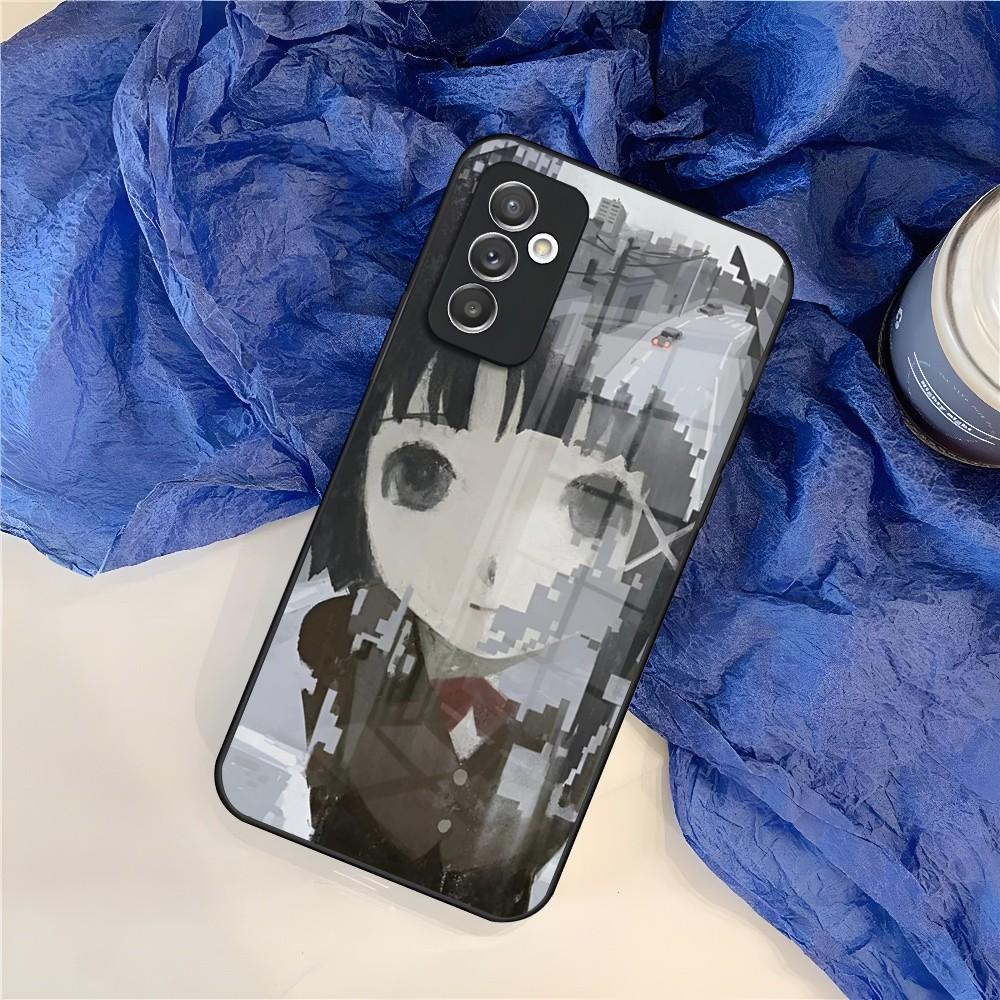 Чехол для телефона S-Serial E-Experiments L-Lain для Samsung Galaxy S24 S23 S22 S21 S20 A24 A34 A54 A53 Note20 M54 Fe Ultra Plus Стекло