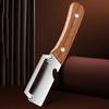 Multi-Peeler with Stainless Steel Blade & Wood Handle Bottle Opener Efficient Vegetable Fruit Peeler