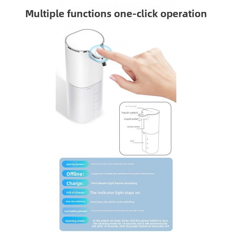 Хит продаж P9 Дозатор мыла Автоматический сенсор Умная пенная машина для мытья рук Настольный настенный дозатор мыла с сенсорным управлением