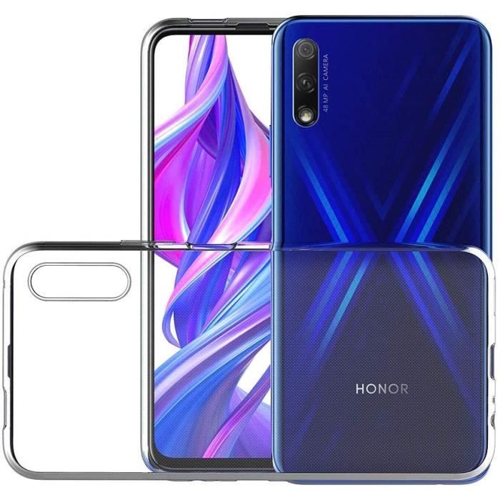 Coque Gel TPU Transparent pour Huawei HONOR 9X - Protection Silicone Souple Ultra Mince Phonillico®