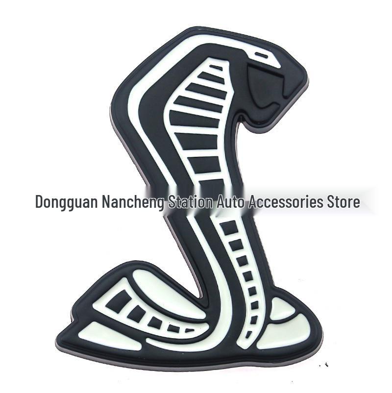 Металлические наклейки на автомобиль Ford Mustang GT500: Эмблемы Cobra & Shelby GT