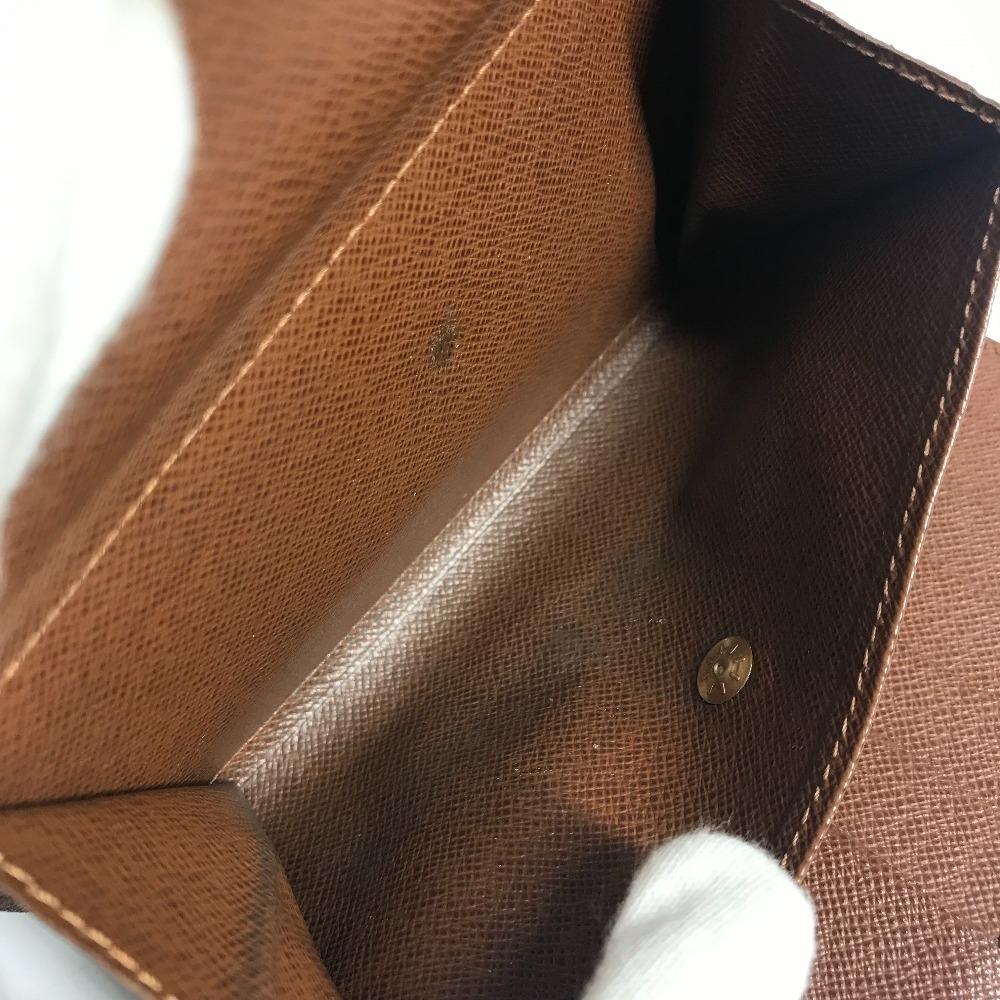 Louis Vuitton M61202 Monogram Porte TresorEtui Papie Long Wallet Trifold wallet