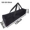 Black Storage Bag Large Travel Picnic Handbag High Quality Canvas Canopy Pole Bag  Outdoor Supplies