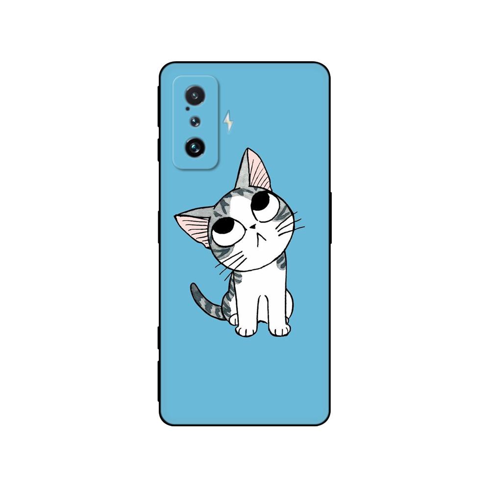 Чехол для Poco F4 GT, задняя крышка для Xiaomi POCO F4 GT 5G, чехол для телефона, мягкий силиконовый чехол из ТПУ, защитная сумка, бампер, черный чехол из ТПУ