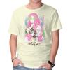 Unisex Crew Neck T-Shirt Love Hashira Graphic Short Sleeve Casual Tee