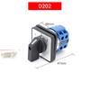 1 Set 500V 20A 3 Poles Control Rotary Changeover Cam Switch CNC 3 Position 3 Knots Universal Changeover Switch