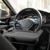 Поднос на руль автомобиля, Заполнитель щелей, Органайзер, Аксессуар для дорожного путешествия, 2 в 1 Столик для еды
