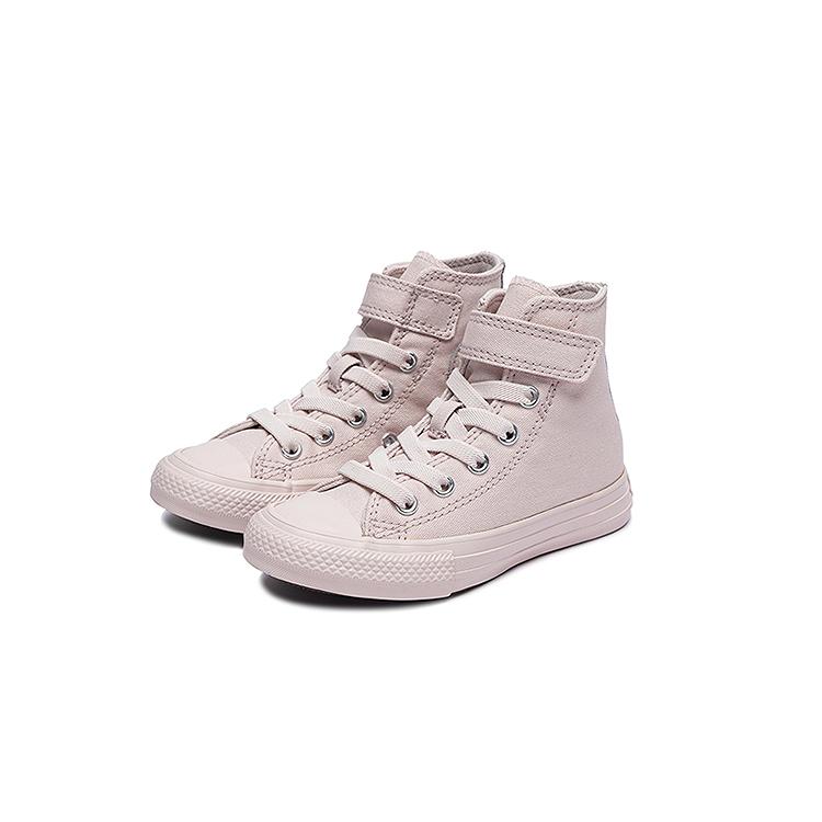 Converse CTAS 1V HI Casual Sports Versatile Comfortable High Top Canvas Shoes Kids Sneakers Pink A14179C