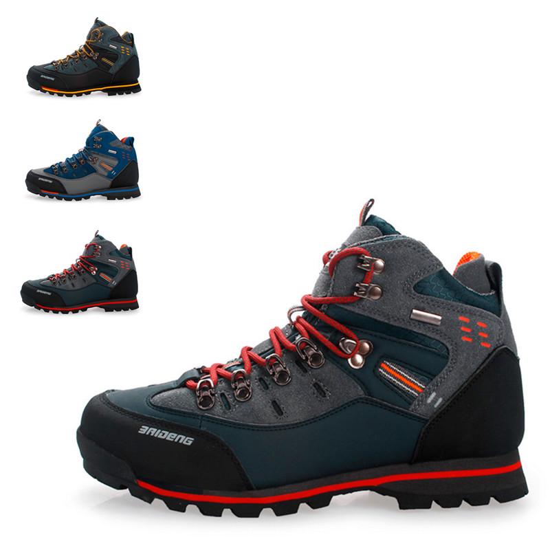 Winter Hiking Shoes Top Quality Men's Outdoor Snow Boots Mountain Climbing Trekking Boots Size:40-46