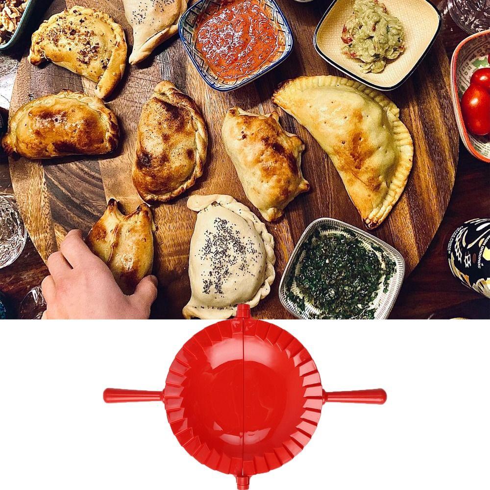 Kitchen Gadgets Manual Dumpling Maker Large Size Plastic Dumpling Clip Labor-saving Hand Press Ravioli Mould Dumpling Wrapper