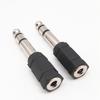 Аудиоадаптер 6,5 мм «папа» — 3,5 мм «мама» — большой разъем для микрофона на малый
