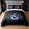 Trabzonspor FC Design Bed Bedding Set 1 Duvet Cover + 2 Pillowcases Soft Breathable Household Bed Linens