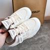 2025 весна маленькие белые туфли новые корейские туфли для женщин-студенток, увеличивающие рост, спортивная обувь на платформе, повседневная обувь прилив ZY1023