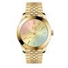 Авторизованные солнечные часы для 023992 Second Waterproof Ice-watch Женские, [ICE steel], Золотой, Радужный, Маленький, На солнечных батареях, Стрелочные,