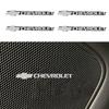 cyhj10 2/4pcs 3D Aluminum Stying Car Audio Speaker Emblem Sticker Auto Decoration For Chevrolet Cruze Lacetti Sonic Spark Sail Aveo