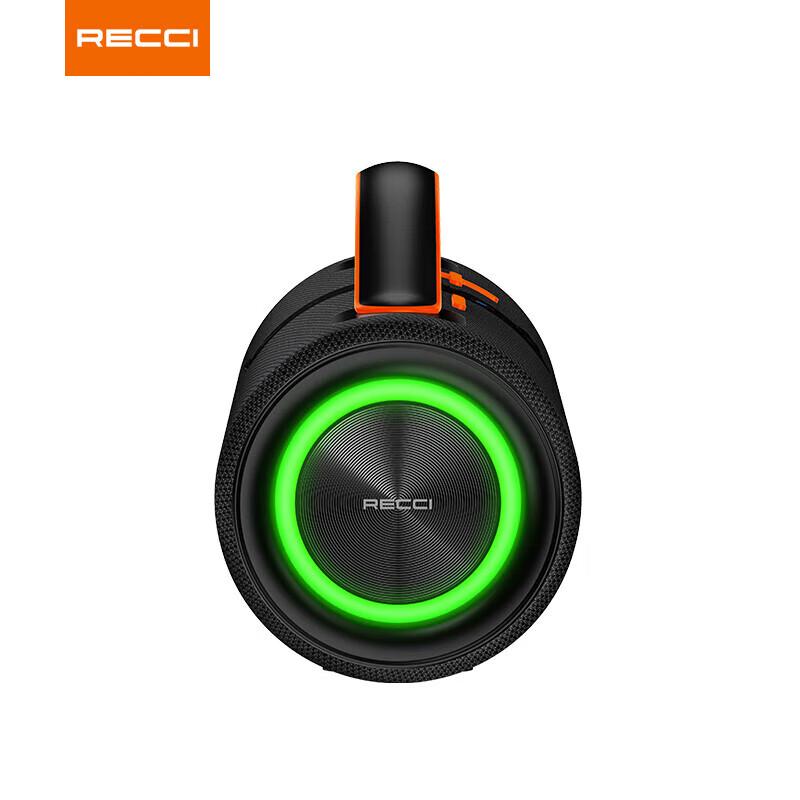 Портативная Bluetooth-колонка Recci RSK-W49, штекер CN (адаптер в комплекте)
