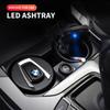 Car Sticker New Car Portable LED Ashtray With Blue Light Car Styling Smokeless Ash Tray For BMW E34 E36 E60 E90 E46 E39 E70 F10
