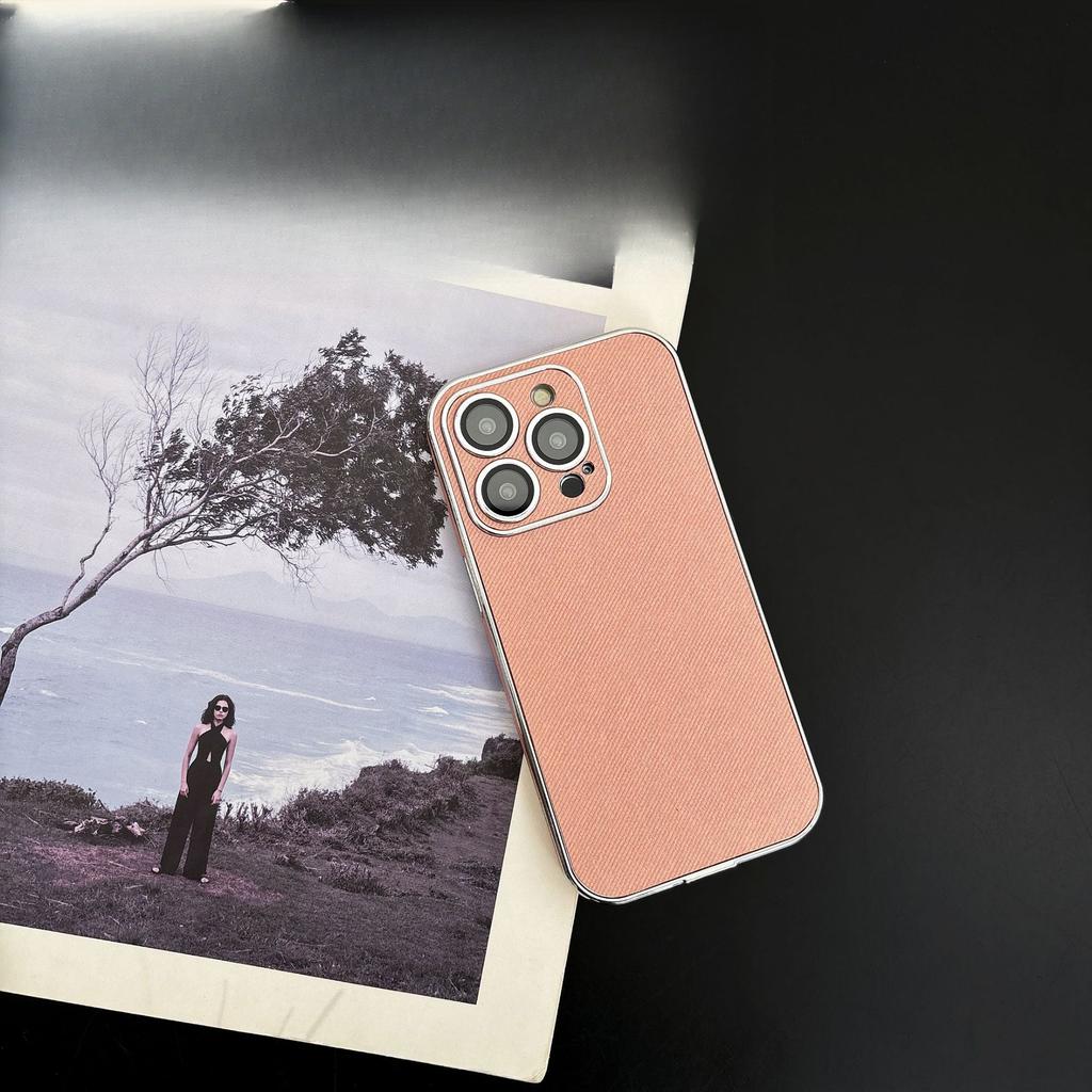 Чехол для мобильного телефона подходит для iPhone16promax, гальванизированный боковой нескользящий защитный чехол для Apple 15