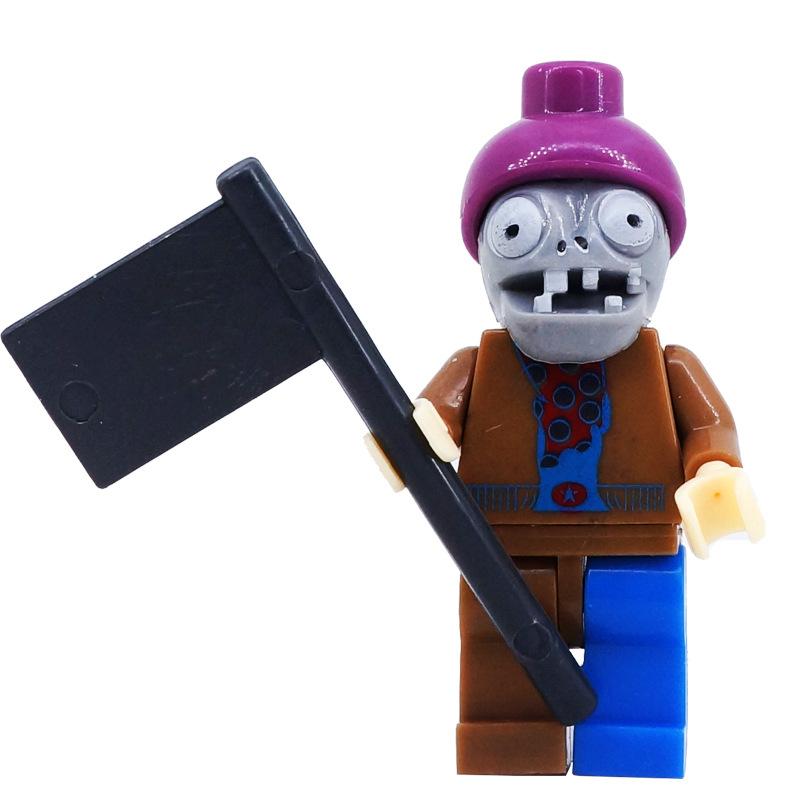 Sl89173 Zombie Building Block Minifigures Small Particles Mosaic Cartoon Doll Toy Bag