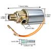 12V 24V Car Metal Air Horn Solenoid Valve For Truck Air Horn Heavy Duty Electric Solenoid Valve Train Boat Replacement Kits