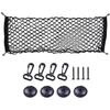 Автомобильная сетка, эластичный нейлон, задняя часть, органайзер для хранения багажника, сетка для багажа, держатель, аксессуары 90*30, 90*40, 70*70, 110*40