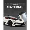 1/24 Apollo Project EVO Supercar Alloy Die Cast Toy Car Model Sound and Light Children's Toy Collectibles Birthday Gift