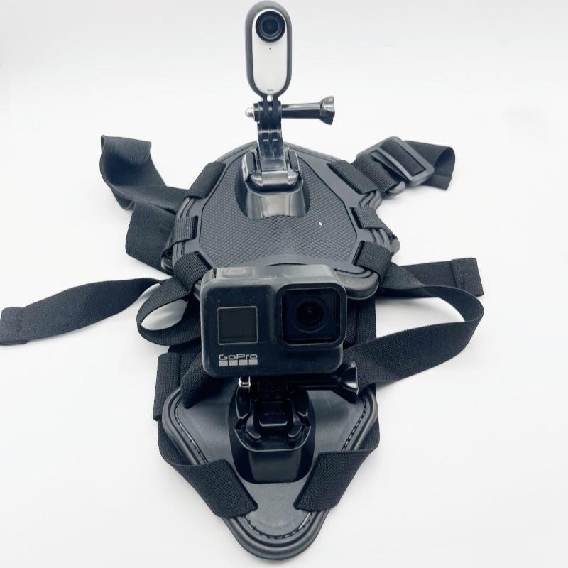 Factory Suptig Camera Belt Hound Dog Fetch Harness Adjustable Chest Belt Strap Mount for Pet Dog for GoPro Action Recording