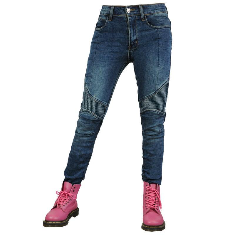 Womens Motorcycle Riding Pants With Kevlar Reinforcement Anti-Tear Crash Protection Off-Road Touring Street Use