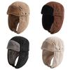 Windproof Winter Bomber Hat Warm Winter Ski Cap Casual Snow Cap Men Women