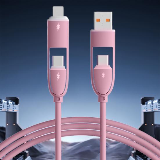 6A кабель для быстрой зарядки USB Type C 8-контактный кабель для передачи данных для Android PD