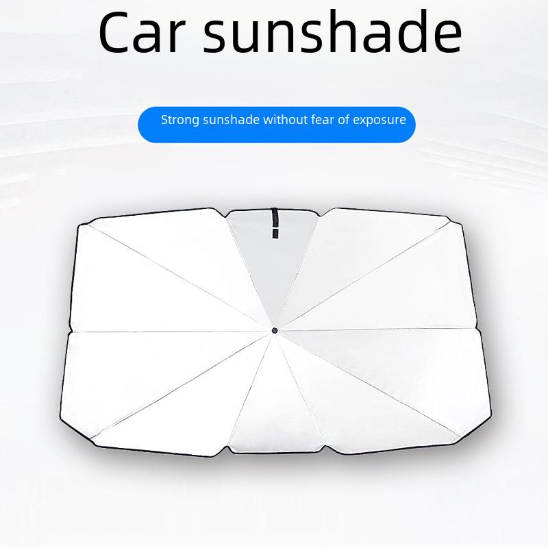 Автомобильный солнцезащитный зонт - складной теплоизоляционный чехол для лобового стекла