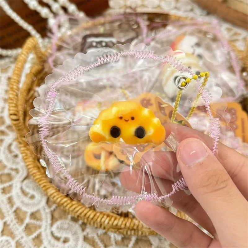 Милая Имитация Еды Тост Бургеры Торт Игрушка для Сжимания Силиконовая Игрушка для Снятия Стресса Веселая Декомпрессионная Игрушка Медленного Восстановления Брелок Подарки