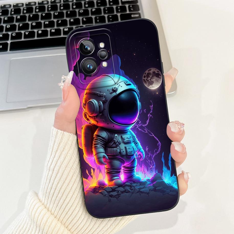 For Realme GT Neo 2 Case RMX3370 Silicone Cover Creative Panda Rabbit Shockproof Bumper For Realme GT2 Pro GT 2 RealmeGT2 Fundas