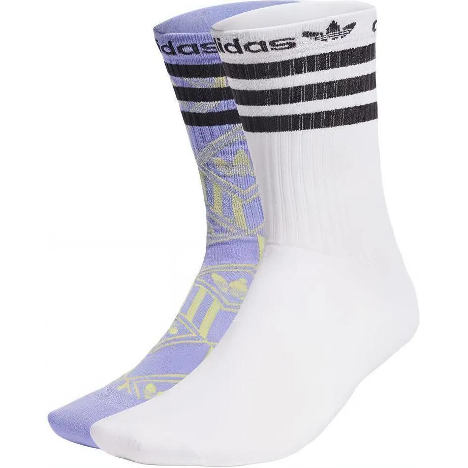 Adidas Originals Crew Socks Men's 2 Pack Multicolor (Unisex) Crew Socks H62036