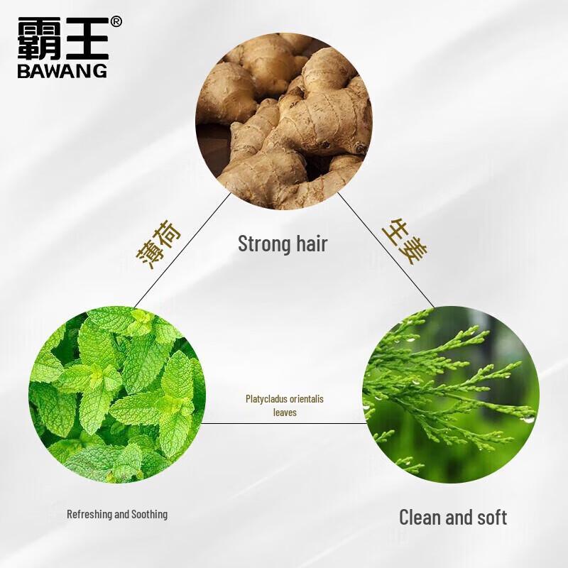 BaWang Ginger Plant Essence Leave-in Hair Mask