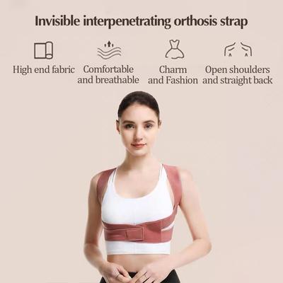Корректор спины, невидимый пояс для коррекции позы для мужчин, взрослых, детей и женщин, устройство для красоты плеч с открыванием спины